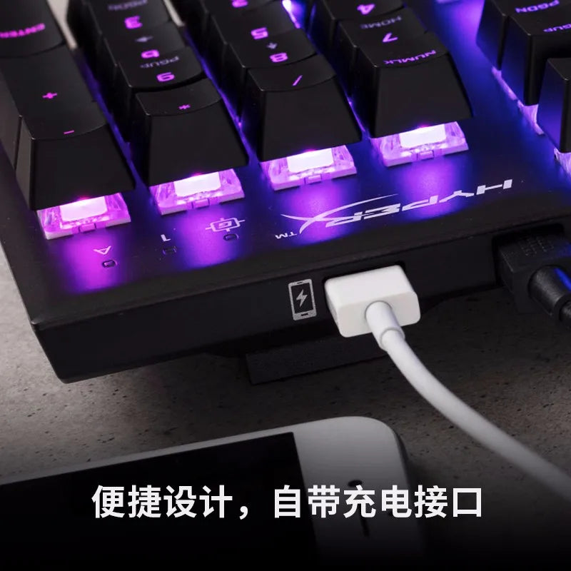 HyperX Alloy FPS Pro Gaming Mechanical Keyboard Gaming Keyboard Aloi 104 Key Green Axis