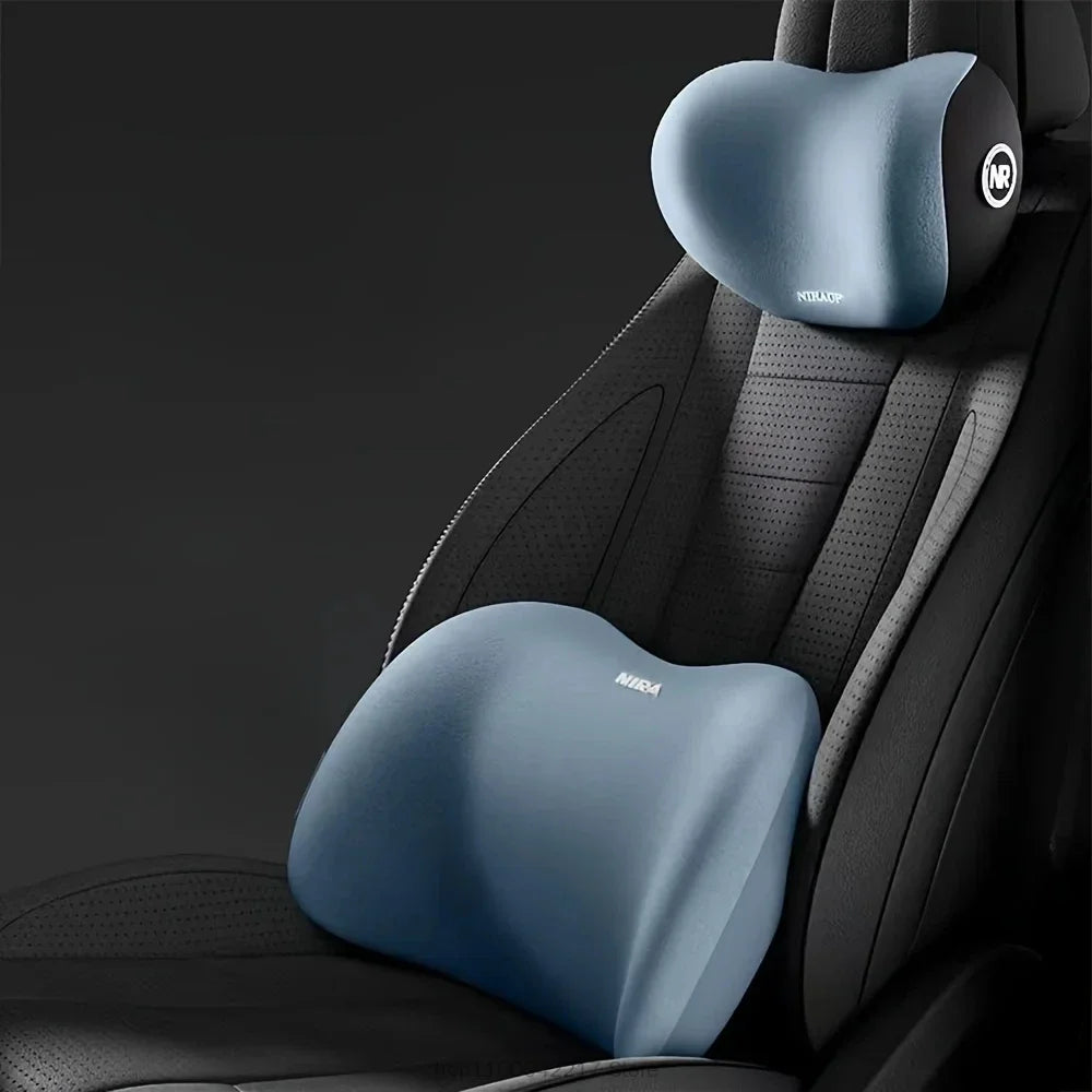 Car headrest, lumbar support, neck pillow, car cushion, driver's seat, lumbar support, lumbar support, lumbar support parts