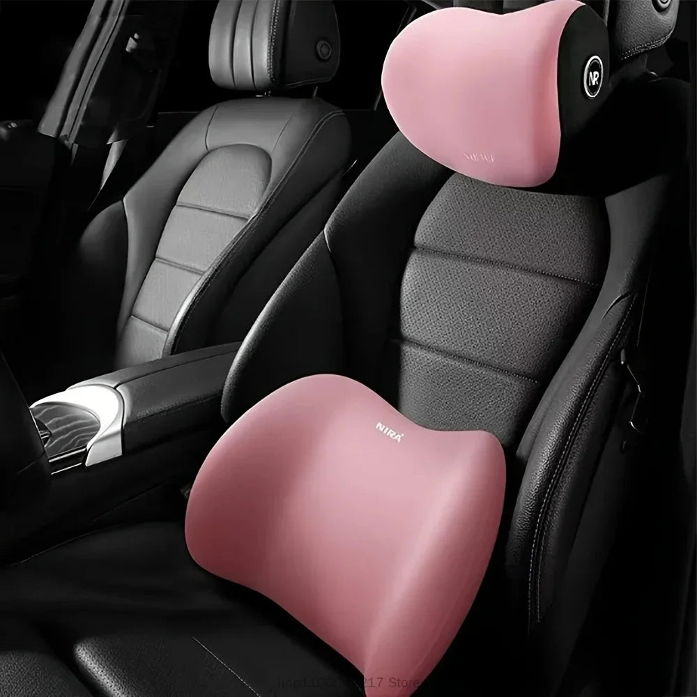 Car headrest, lumbar support, neck pillow, car cushion, driver's seat, lumbar support, lumbar support, lumbar support parts