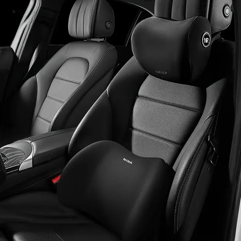 Car headrest, lumbar support, neck pillow, car cushion, driver's seat, lumbar support, lumbar support, lumbar support parts