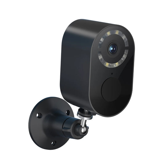 WESECUU 3MP IP66 Night Vision Smart Battery Camera Motion Detection Alarm Message Push Wireless Outdoor Security Camera Wifi