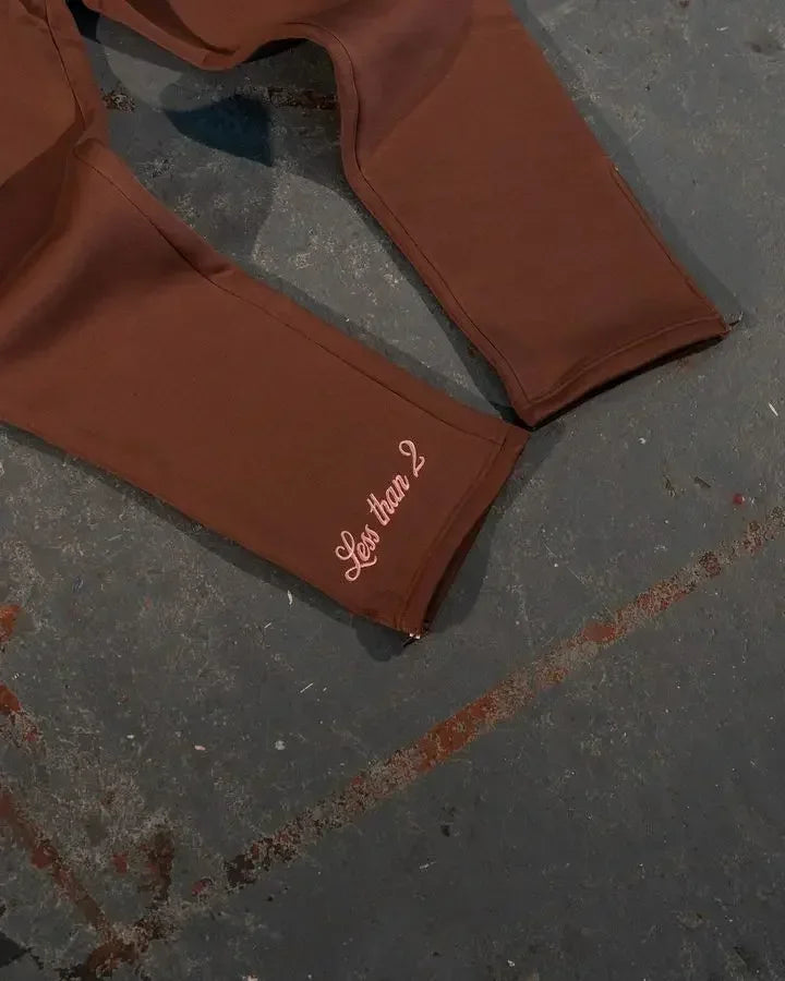 Streetwear Hoodie SweatpantsTwo Piece Set Y2K Clothes Mens Hip Hop Letters Embroidered Rhinestone Sequins Sweatshirt Pants Set