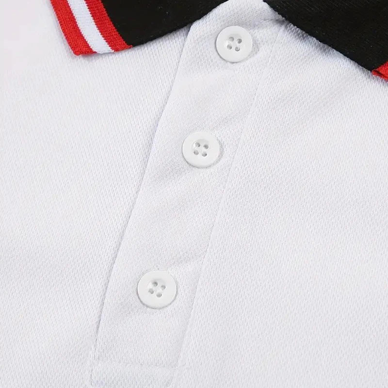 Men Clothes Spring Summer New Short Sleeve Polo Shirt Men Slim Fit Fashion Golf Polo Shirt Men Breathable and Comfortable Tops