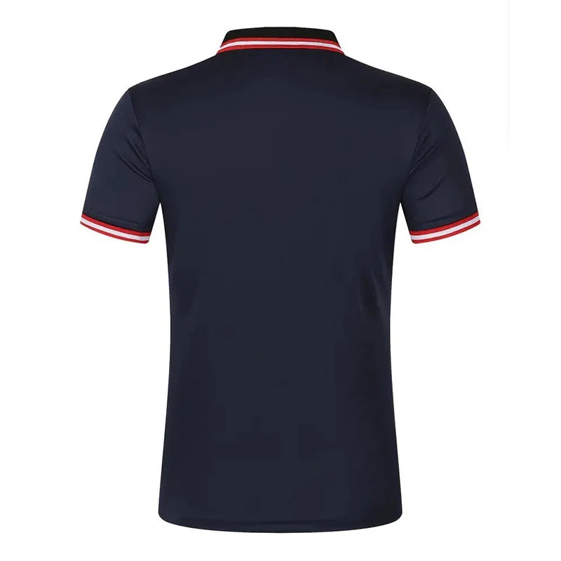 Men Clothes Spring Summer New Short Sleeve Polo Shirt Men Slim Fit Fashion Golf Polo Shirt Men Breathable and Comfortable Tops