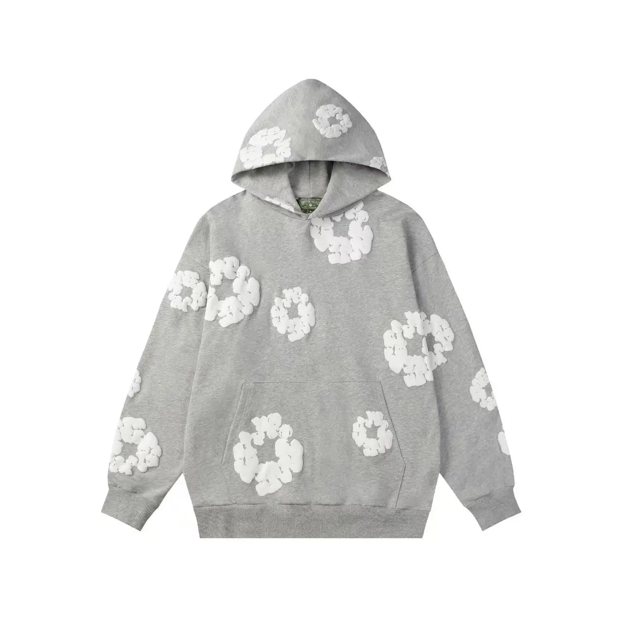 DENIM TEARS Cotton Street Trendy High Quality American Men's and Women's Loose Couple Hoodie