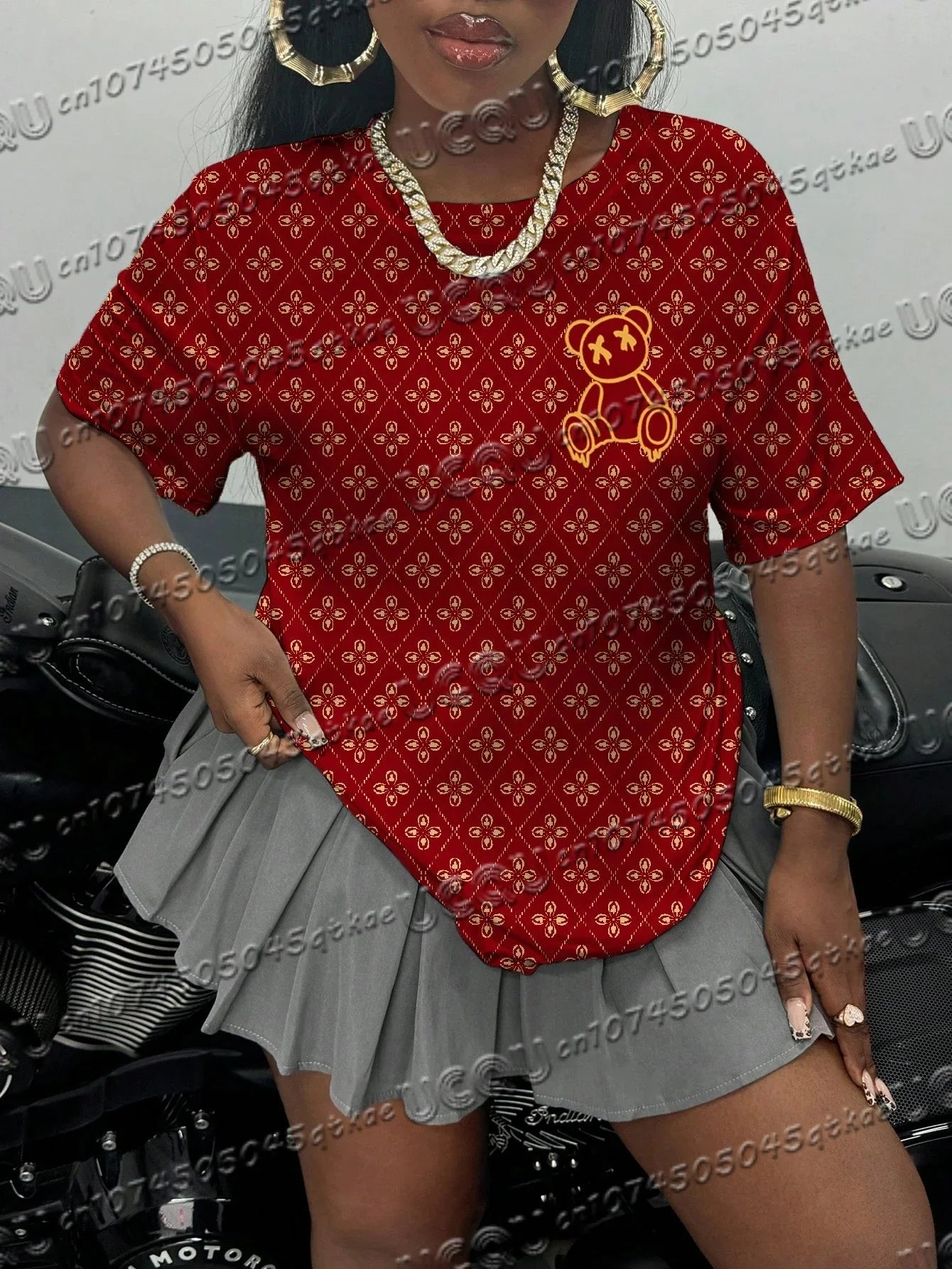 Summer Women's Letter Print Round Neck Short Sleeve T-Shirt Summer Graphic Tee Jerseys Men's Sport Luxury Brand T-Shirt Tops