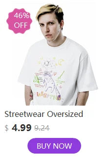 Y2K T-shirt Short Kpop Street Fashion Print Unisex Short Sleeve Tops Casual Loose Drawstring Shorts Pant Women Men Clothing Tees