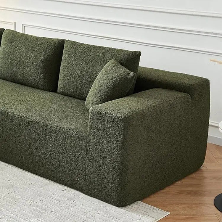 Tofu Block Vacuum Compression Sofa, Lazy Module Combination, Living Room, Small Apartment, Modern and Simple Fabric Sofa