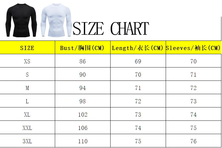 Men Workout Long Sleeve T- shirt Spring Autumn Gym Running Sport Men's T-shirts Fitness Sportswear Outdoor Tops For Men Clothes