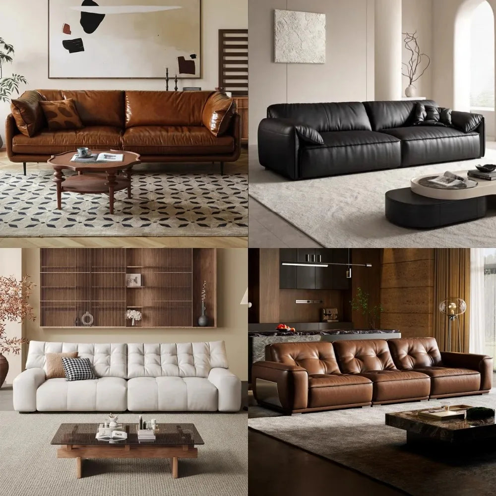 Wholesale Premium Sectional Sofas New Design Living Room Puff Sofa Set Furniture Luxury Modern Home Decor High-end Furniture Set